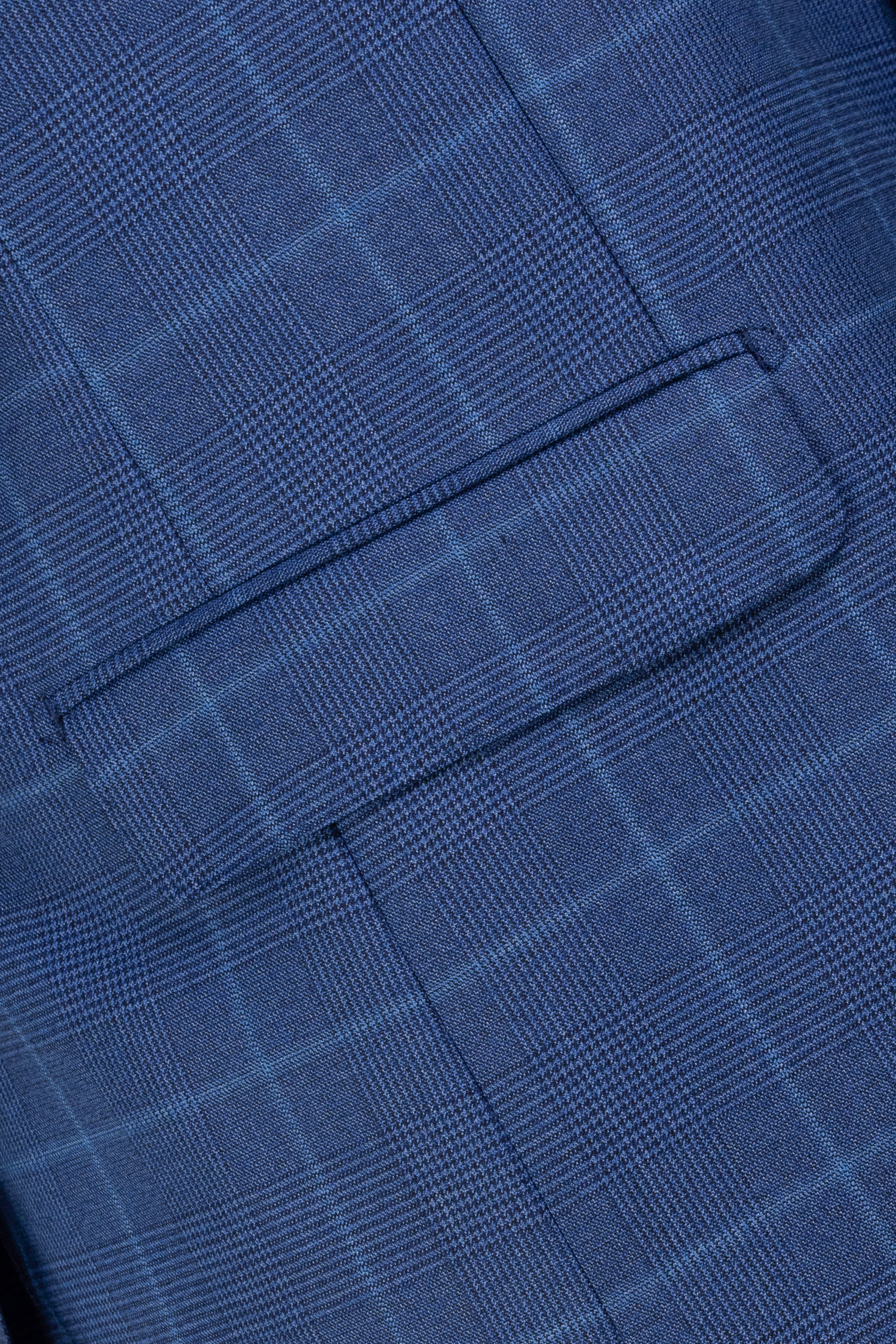 Blue Windowpane Blazer