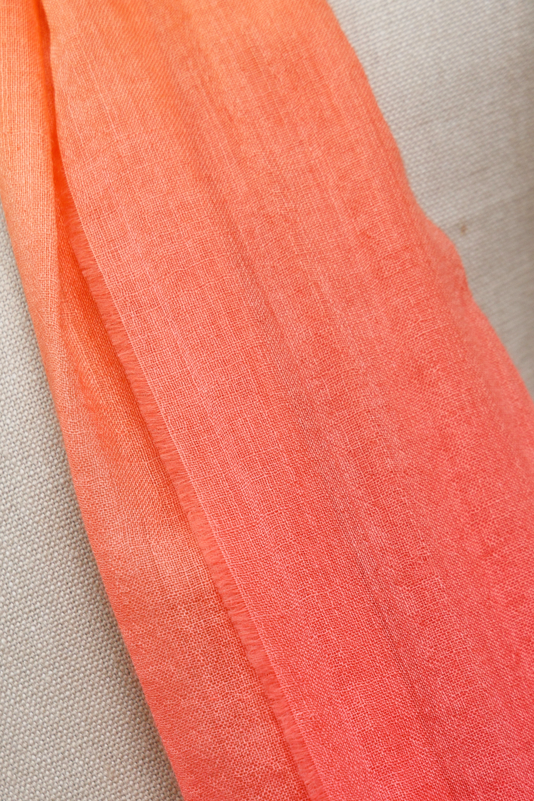 Alpaca Scarf Sunset