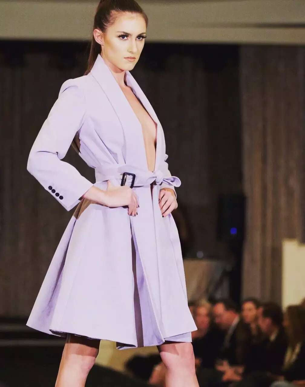 Suede London Coat